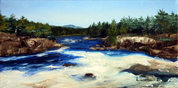 Oil Painting by Laura Tasheiko, Maine Artist